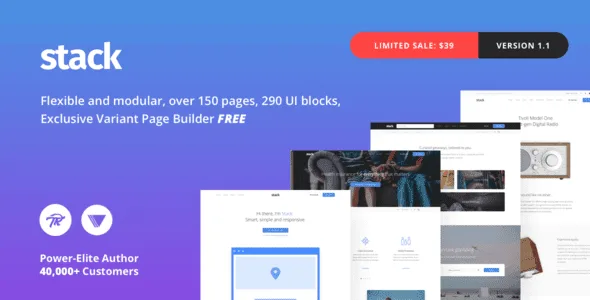 Stack – Multi-Purpose Wordpress Theme With Variant Page Builder & Visual Composer featured image