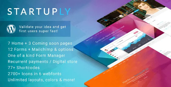 Startuply – Multi-Purpose Startup Theme featured image