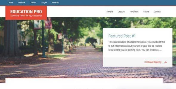Studiopress Education Pro featured image