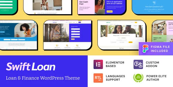 Swift Loan - Payday & Banking Finance WordPress Theme featured image