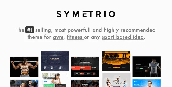 Symetrio – Gym & Fitness Wordpress Theme featured image