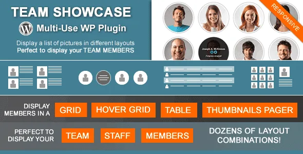 Team Showcase – Wordpress Plugin featured image