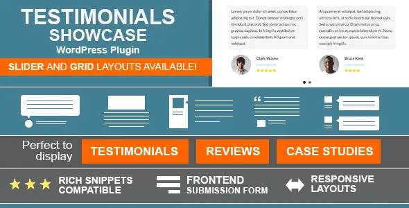 Testimonials Showcase – Wordpress Plugin featured image