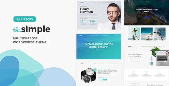 The Simple - Business WordPress Theme featured image