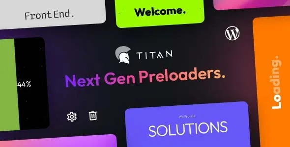 Titan Preloaders & Page Transitions WordPress Plugin featured image