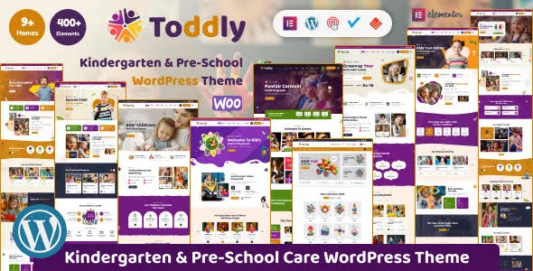 Toddly - Kids & Kindergarten WordPress Theme featured image