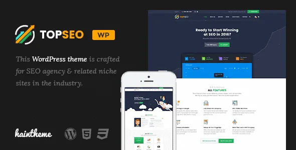 Topseo – Seo, Digital Marketing Wordpress Theme featured image