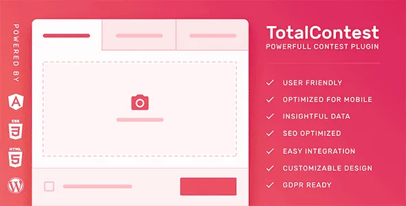 TotalContest Pro - Photo, Audio and Video Contest WordPress Plugin featured image