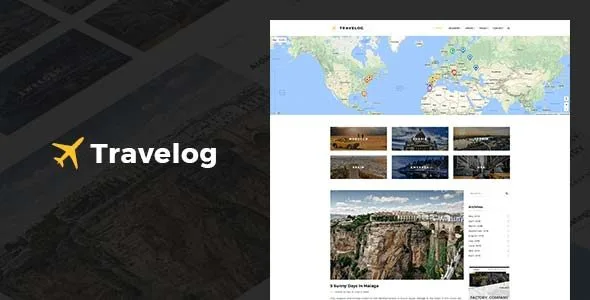 Travelog - Wordpress Theme For Travelers featured image