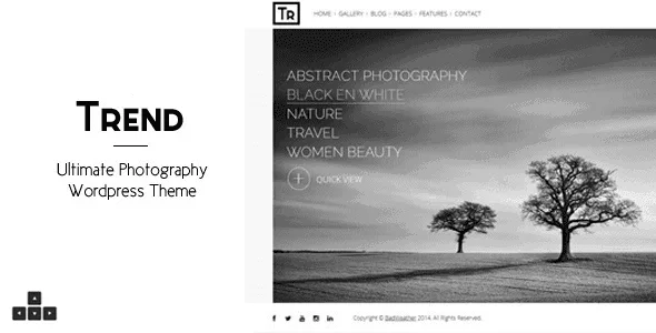 Trend – Photography Wordpress Theme featured image