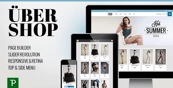 Ubershop – Responsive Flat Woocommerce Theme featured image