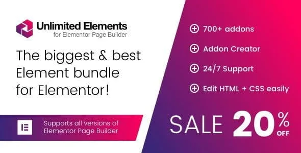 Unlimited Elements for Elementor Page Builder featured image