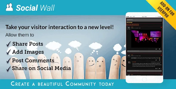 Userpro Social Wall Addon featured image
