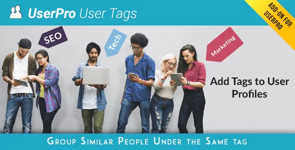 Userpro Tags Add-On featured image