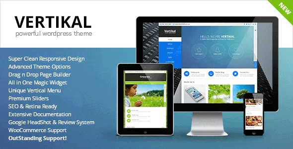 Vertikal – Responsive Wordpress Theme featured image