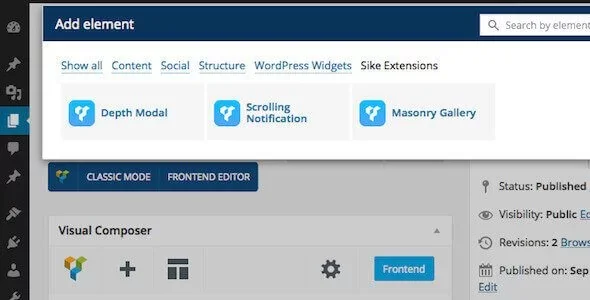 Visual Composer Extensions Popup And Notification featured image