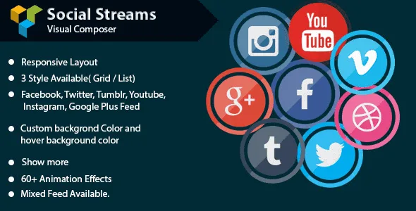 Visual Composer Social Streams With Carousel featured image