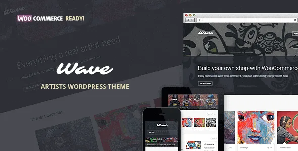 Wave – Wordpress Theme For Artists featured image