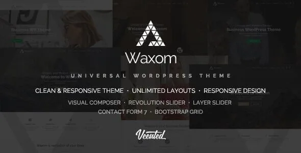 Waxom – Clean & Universal Wordpress Theme featured image
