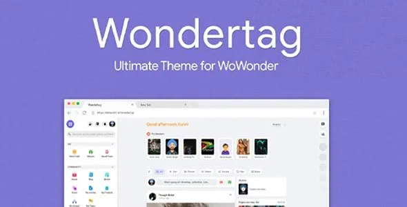 Wondertag - The Ultimate WoWonder Theme featured image