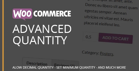 Woocommerce Advanced Quantity featured image