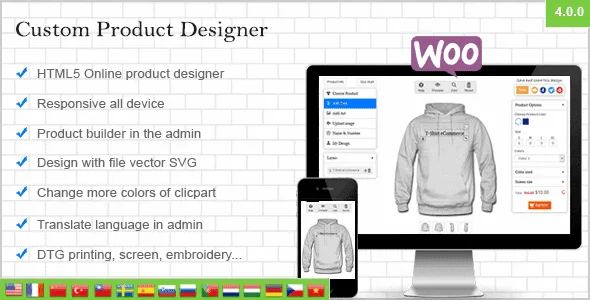Woocommerce Custom Product Designer featured image