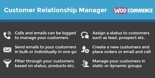 Woocommerce Customer Relationship Manager featured image