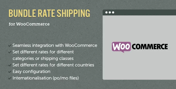 Woocommerce E-Commerce Bundle Rate Shipping featured image