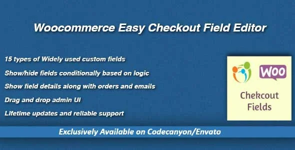 Woocommerce Easy Checkout Field Editor featured image