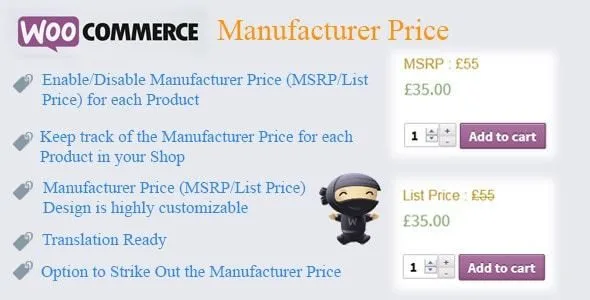 Woocommerce Manufacturer Price featured image