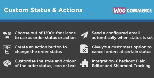 Woocommerce Order Status & Actions Manager featured image