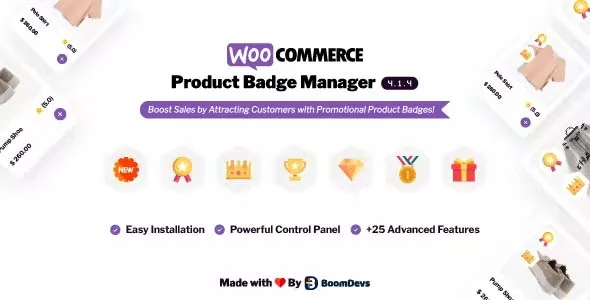 WooCommerce Product Badge Manager featured image