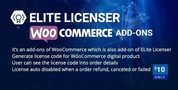 WooCommerce Product Licenser- Elite Licenser Pro Addon featured image