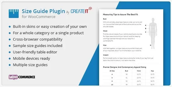 WooCommerce Product Size Guide featured image