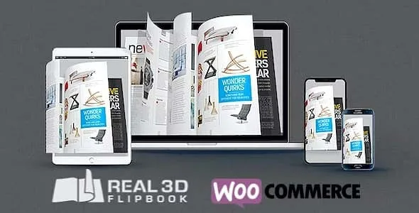 WooCommerce Real3D Flipbook Addon featured image