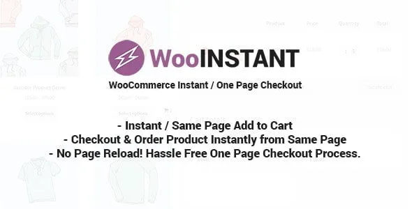 WooCommerce Quick Checkout by Instantio | Side Cart, Popup Cart and Direct Checkout featured image