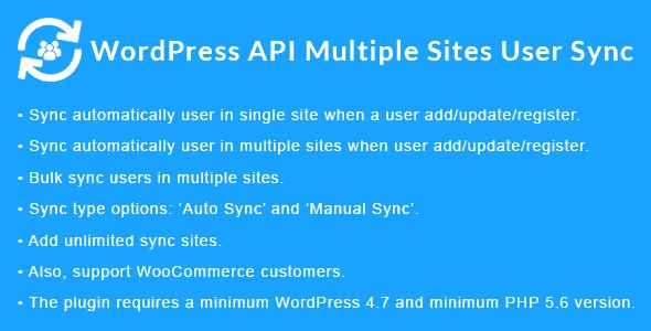 WordPress API Multiple Sites User Sync featured image