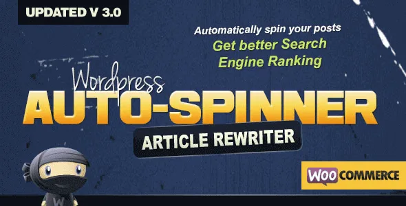 Wordpress Auto Spinner – Articles Rewriter featured image