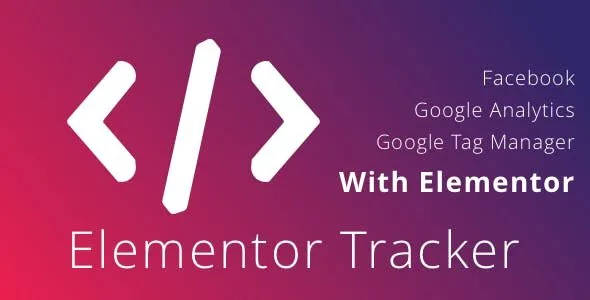 WordPress Elementor Tracker featured image