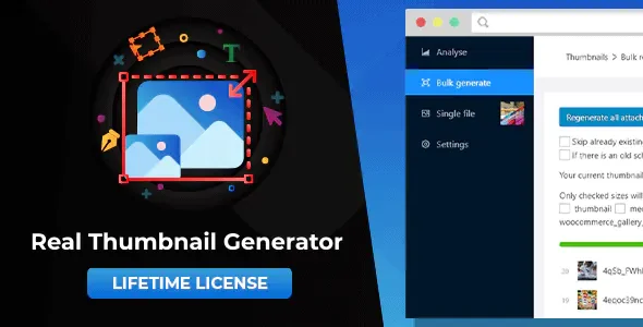 WordPress Real Thumbnail Generator featured image