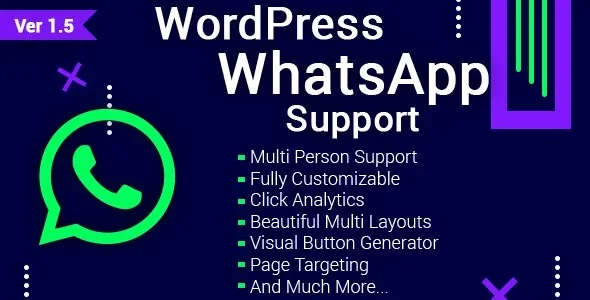 WordPress WhatsApp Support featured image