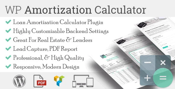 Wp Amortization Calculator featured image