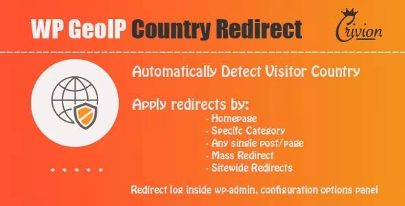 WP GeoIP Country Redirect featured image