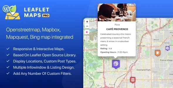 WP Leaflet Maps Pro featured image