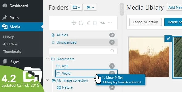 Wp Real Media Library – Media Categories Folders featured image