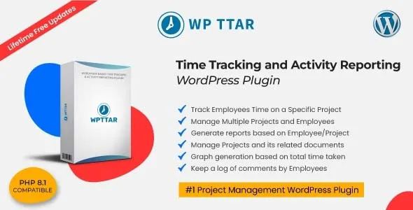 WP TTAR - Time Tracking and Activity Reporting WordPress Plugin featured image