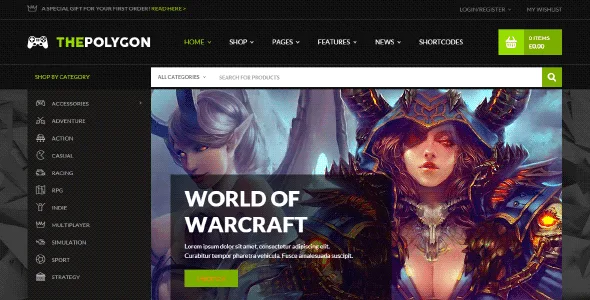 Yith The Polygon – The Ultimate Theme For Digital Goods And Pro Gamers featured image