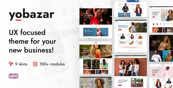 Yobazar - Elementor Fashion WooCommerce Theme featured image