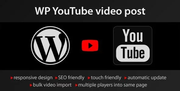 YouTube WordPress plugin - Video Import featured image