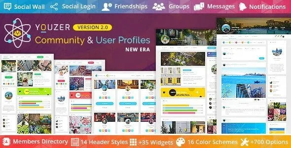 Youzify - BuddyPress Community & WordPress User Profile Plugin featured image